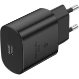 Hitri polnilnik za mobilne telefone Type-C s tehnologijo GaN - Foneng EU51 - PD 25W - črn