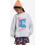 Desigual Majica 'Stitch™' modra / siva / losos / roza | Shoptok.si