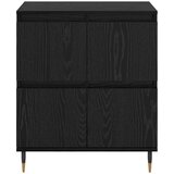  Stranske omare 3 pcs Črni hrast 180 x 35 x 70 cm | Shoptok.si