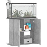  Stalak za akvarij Betonsko-sivi 81x36x73 cm Konstruirano drvo | Eponuda.ba