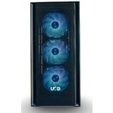 UGD kućište tracer 2234 atx providna stranica ugradjena 4xRGB kulera crno Cene