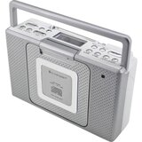 Soundmaster BCD480 N/A AUX, CD Zaštićeno protiv prskanja Srebrna | Eponuda.ba