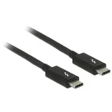 Thunderbolt 3 (20 Gb/s) USB-C kabel, plug & plug, pasivni, 1,0 m, 5 A,