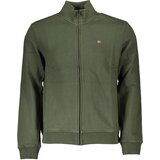 Napapijri MEN&#39;S GREEN ZIP SWEATSHIRT Cene