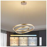  Brilagi-LED prigušiva viseći luster na sajli TWISTER LED/48W/230V prečnika 50 cm zlatna +DO | Eponuda.com