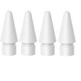 Apple paket 4 nasvetov za apple pencil 1 in 2 white, (21537169) Cene