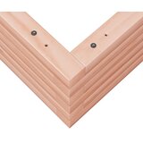  Vrtna sadilica 70x70x23 cm od masivnog drva duglazije | Eponuda.com