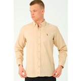 Dewberry G674 MEN'S SHIRT-BEIGE-2 Cijene