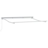 vidaXL Retraktilna tenda Morsko modra 350x200 cm | Shoptok.si