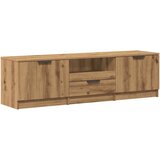 Maison Chic TV omarica - TV stojalo - Televizijska omarica artisan hrast 140x35x40 cm inženirski les, (21701101) | Shoptok.si