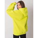 RUE PARIS Sweatshirt-RV-BL-7006.18-lime green | Shoptok.si