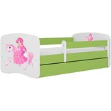 HAPPYKIDS OTROKA POSTELJA DREAMY PRINCESKA NA KONJU (VE BARV IN DIMENZIJ)-Zelena-80x160 | Shoptok.si