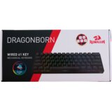 Redragon KEYBOARD - DRAGONBORN K630 RGB WHITE BROWN SWITCH Cijene
