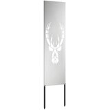  Privatnost u vrtu Srebrno 32 x 140 cm Pocinčani čelik | shoptok.hr