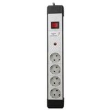 Elco Produžni kabl MPP/4 sa 4 utičnice i prenaponskom zaštitom 5m | ePonuda.com