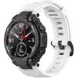 INF silikonski pas za uro za amazfit t-rex pro white, (21605383) | Shoptok.si