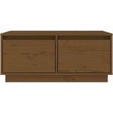  Klubska mizica medeno rjava 80x50x35 cm trdna borovina, (20712444) | Shoptok.si