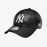 New Era MLB Crinkled Pu 9FORTY New York Yankees Black/ White Universal | Shoptok.si