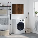 Maison Chic Stenska omarica - Zidna omarica rjava hrast 60x31x60 cm inženirski les iu108, (22063317) | Shoptok.si