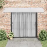 Nadstrešnica za vrata siva 300 x 100 cm polikarbonatna | shoptok.hr