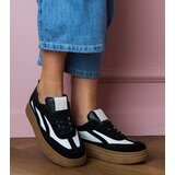 Gemre Black sneakers on a thick sole Kamela | Shoptok.si
