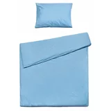 Le Bonom Svetlo modra bombažna posteljnina, 140 x 200 cm