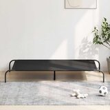  Povišeni krevet za pse crni 150x90x20 cm Oxford tkanina i čelik | Shoptok.si