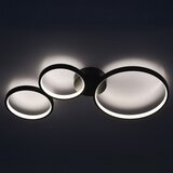  LED plafonsko svetlo FLAMENCO LED/33W/230V 4000K crno | Eponuda.com