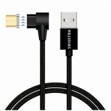 Swissten kabel USB/microUSB, Arcade, magnetski, platneni, 1.2m, 3A, crni Cijene