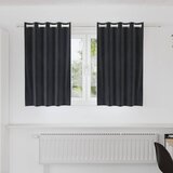  Zavjese za zamračivanje 2 kom. Tamnosiva 140 x 140 cm Baršun | shoptok.hr