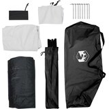 Kamping šator s krovom Bijeli Blackout 190 x 140 x 105 cm | Eponuda.com