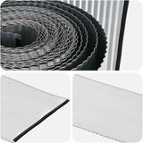  Ograda oko Travnjaka 10 m x 25 cm Pocinčani čelik Srebrna | shoptok.hr