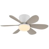Globo 03625SA-LED prigušiva plafonski ventilator DELORES LED/5W/230V 2700-6500K bež+daljinski upravljač | Eponuda.com