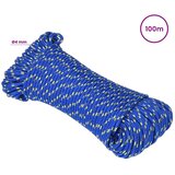  Višenamjensko pomoćno uže 4 mm 100 m Plava PP - Plava 4 mm 100 m | shoptok.hr