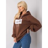 ex moda Sweatshirt-EM-BL-651/2.41X-dark brown | Shoptok.si
