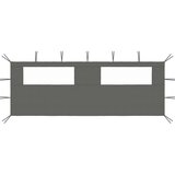  3070415 Gazebo Sidewall with Windows 6x2 m Anthracite (315304) Cene