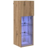 TV ormar za montažu na zid Umjetnički hrast 30,5 x 30 x 90 cm | shoptok.hr