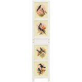  Romdivider Panel Bijelo 212 x 165 cm MDF | shoptok.hr