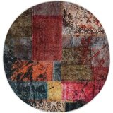  Pralna preproga φ120 cm večbarvna protizdrsna | Shoptok.si