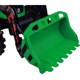 Traktor bager AKU s prikolicom zeleni | shoptok.hr