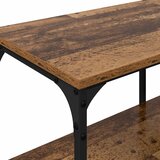 TV ormar Staro drvo 201 x 35 x 45 cm Obrađeno drvo i čelik | shoptok.hr