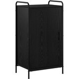  Ormar za cipele 51 x 36 5 x 93 cm Konstruirano drvo Crni hrast - Crni hrast 51 x 36 5 x 93 cm 4 etaže s vratima | shoptok.hr