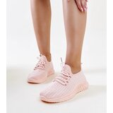 Gemre Pink fabric Milena sneakers | Shoptok.si