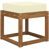  Jastučić za sjedenje na otvorenom Krema 40 x 40 x 8 cm | shoptok.hr