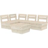  5-dijelna vrtna garnitura od paleta od impregnirane smrekovine | shoptok.hr
