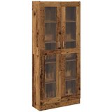 Maison Chic Visoka omara - Komoda - Predalnik starinski les 82,5x30,5x185 cm inženirski les, (21718858) Cene