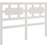 vidaXL Posteljno vzglavje belo 205,5x4x100 cm trdna borovina, (20645015) | Shoptok.si