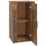  Komoda boja dimljenog hrasta 40 x 33 x 70 cm konstruirano drvo | shoptok.hr