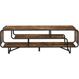  TV stalak 140 x 36 x 45 cm Dimljeni hrast Konstruirano drvo | shoptok.hr