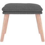  Tabure svjetlosivi 45 x 29,5 x 35 cm od tkanine | Eponuda.com